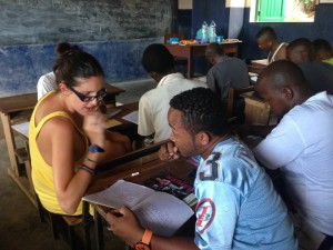 Madagascar Volunteer Teaching English