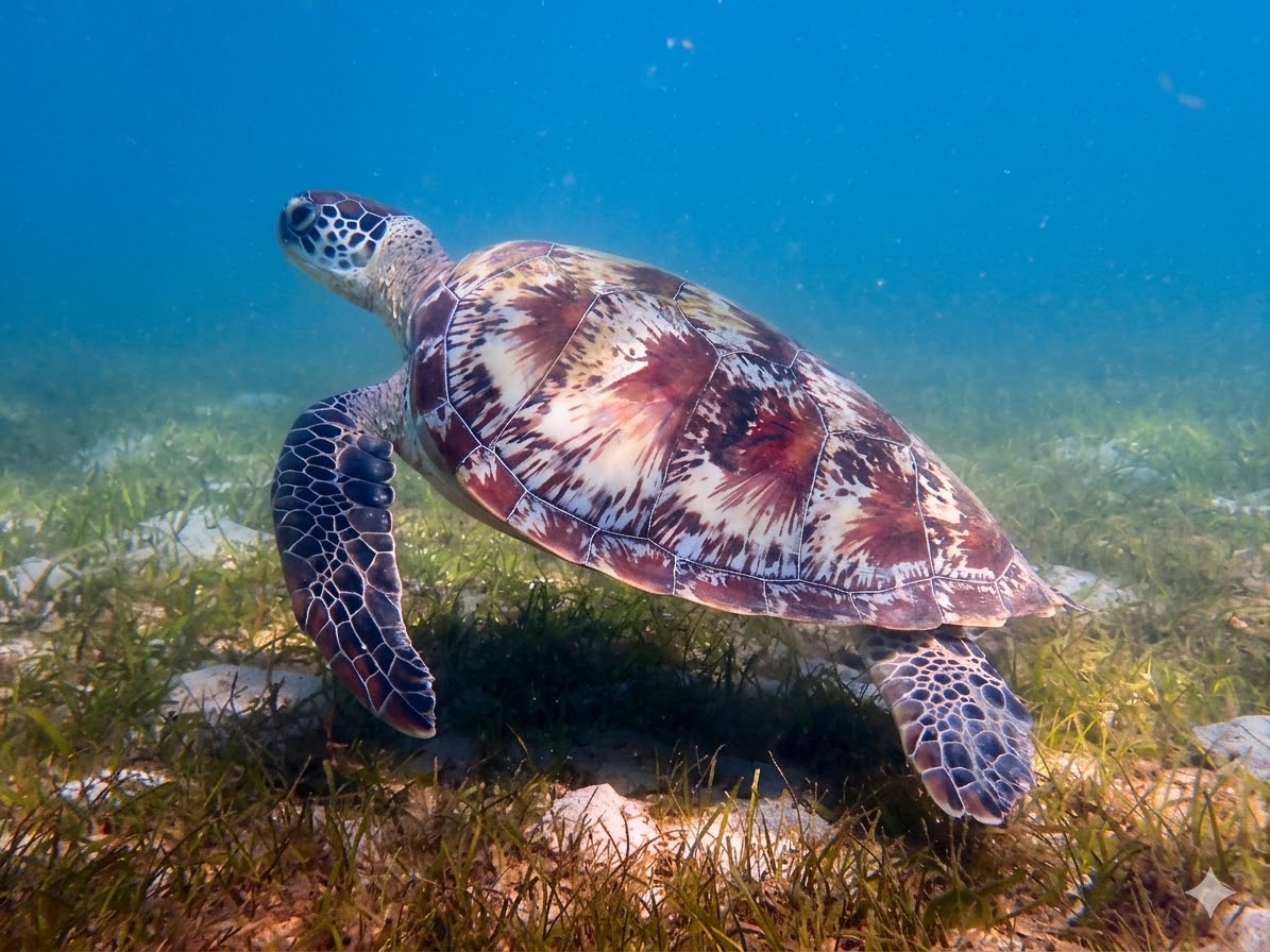 sea turtle in Madagascar